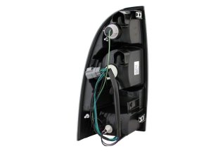 Toyota Tacoma LED Taillights - Raxiom - Black Housing- Red/Clear Lens - `05-`06