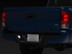 Toyota Tacoma License Plate Lights - Rear - Raxiom - Axial Series LED - Super Bright White - `16-`19