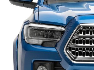 Toyota Tacoma LED Headlights - Raxiom - LED DRL Light Bars - Black Housing - `16-`23
