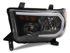Toyota Tundra LED Headlights - Raxiom - Axial Series w/ LED Bar - `07-`13
