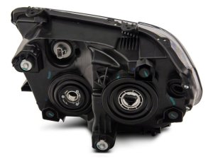 Toyota Tundra LED Headlights - Raxiom - Axial Projector with SEQL LED Bar - Black Housing - `07-`13