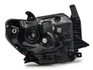 Toyota Tundra LED Headlights - Raxiom - Axial Series w/ LED Bar - Clear Lens - Black Housing - `14-`21