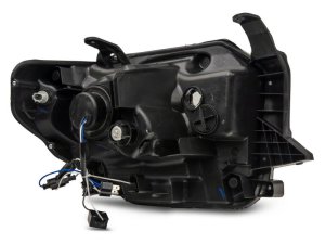 Toyota Tundra LED Headlights - Raxiom - Axial Series Projector with LED Bar - Black - `14-`21