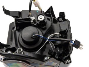 Toyota Tundra LED Headlights - Raxiom - Axial Projector Headlights w/ SEQL LED Bar - Black Housing - `14-`21