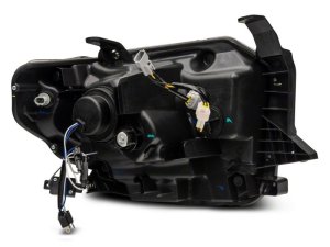 Toyota Tundra LED Headlights - Raxiom - Axial Projector Headlights w/ SEQL LED Bar - Black Housing - `14-`21
