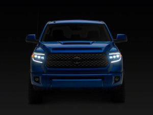 Toyota Tundra LED Headlights - Raxiom - CXR Series - Black - `14-`21