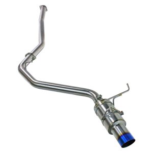 Subaru WRX STI Performance Exhaust - Single Exit - Remark - R1 Spec Cat-Back, Full Titanium - `15-`21