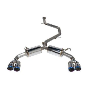 Toyota Corolla Hatchback Performance Exhaust - Remark - Quad-Exit Cat-Back - Burnt Stainless Steel - `19-`27 Toyota Corolla Hatchback Performance Exhaust - Remark - Quad-Exit Cat-Back - Burnt Stainless Steel - `19-`27