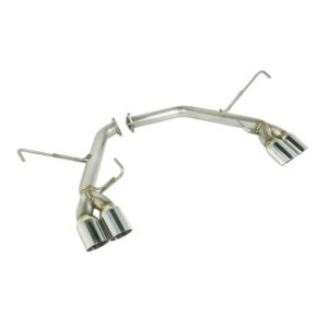 Subaru WRX STI Performance Exhaust - Remark - Axle Back w/ Stainless Steel Single Wall Tip - `15-`18 Subaru WRX STI Performance Exhaust - Remark - Axle Back w/ Stainless Steel Single Wall Tip - `15-`18