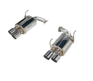 Subaru WRX STI Performance Exhaust - Rear - Remark - Axle Back w/Stainless Steel Single Wall Tip - `15-`21