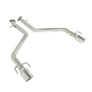 Lexus IS250 Performance Exhaust - Rear - Remark - Axle-Back Exhaust w/ Stainless Double Wall Burnt Tip - `14-`16