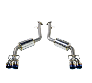 Lexus IS200 Performance Exhaust - Rear - Remark - SS Double Wall Burnt Tip (Muffler Version) - `17-`20 Lexus IS200 Performance Exhaust - Rear - Remark - SS Double Wall Burnt Tip (Muffler Version) - `17-`20