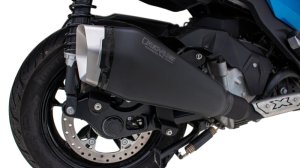 BMW C 400 X Performance Exhaust - Remus - End Cap - Black - 2019