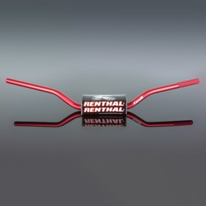 Yamaha YZ-F Handlebars - Renthal - Fat Bar - Red - `18-`21