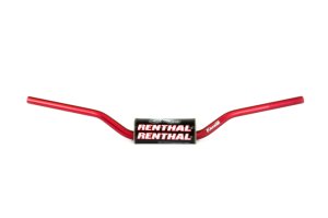Yamaha YZ-F Handlebars - Renthal - Fat Bar - Red - `18-`21