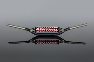 Yamaha YZ-F Handlebar - Renthal - 7/8 Twinwall - Black - `18-`21