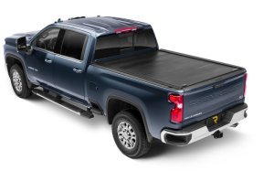 Chevrolet Silverado 3500 HD Retractable Bed Cover - Retrax - RetraxPRO MX with Aluminum Construction - Matte Black - `20-`25