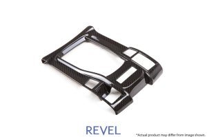 Honda Civic Type-R Carbon Shifter Panel Cover - Revel - GT Dry - `17-`18