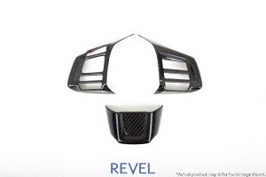 Subaru WRX Steering Wheel Insert Covers - Revel - GT Dry Carbon - `15-`18 Subaru WRX Steering Wheel Insert Covers - Revel - GT Dry Carbon - `15-`18