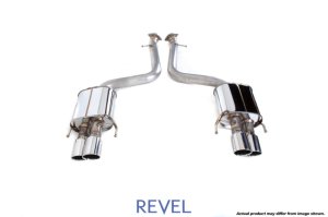 Lexus IS500 Performance Exhaust - Rear - Revel - Touring-S, Quad Tip, Medallion - `21-`23 Lexus IS500 Performance Exhaust - Rear - Revel - Touring-S, Quad Tip, Medallion - `21-`23
