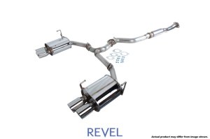 Subaru Impreza Performance Exhaust - Revel - Touring-S Catback, Dual Muffler/ Quad Tip - `15-`17