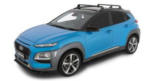 Hyundai Kona Roof Rack - Rhino-Rack - Vortex RVP - Black - `18-`22