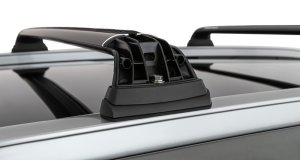Hyundai Santa Fe Roof Rack - Rhino-Rack - Vortex RVP 2 Bar - Black - `19-`22