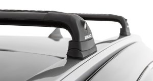 Hyundai Santa Fe Roof Rack - Rhino-Rack - Vortex RVP 2 Bar - Black - `19-`22