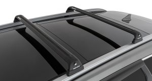 Hyundai Santa Fe Roof Rack - Rhino-Rack - Vortex RVP 2 Bar - Black - `19-`22