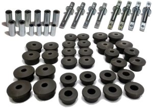 Chevrolet Corvette Z06 Bushing Kit - Front + Rear - Ridetech - Delrin - `05-`13