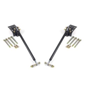 GMC Sierra 1500 Traction Bar Kit - Ridetech - Double Adjustable - Satin Black - `19-`25