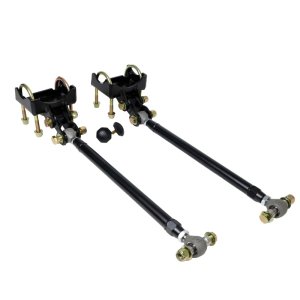 Ford F-150 Traction Bar Kit - Ridetech - Double Adjustable - Satin Black - `15-`25