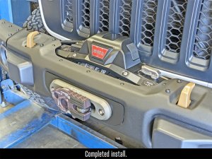 Jeep Wrangler JL Unlimited Winch Mounts - Front - RockJock - Winch Plate Kit