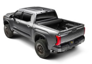 Toyota Tundra Tonneau Cover - Roll-N-Lock - E-Series XT Retractable - Matte Black/Powder-Coated Aluminum - `22-`25