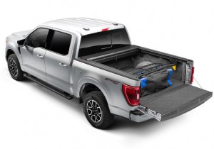 Ford Ranger Cargo Manager - Roll-N-Lock - Rolling Truck Bed Divider - `24-`25