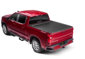 Chevrolet Silverado 2500 Retractable Tonneau Cover - Roll-N-Lock - E-Series Electric - Powder-coated - `15-`19