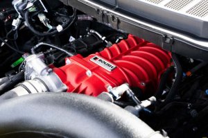 Ford F-150 Supercharger Kit - Roush - 705HP Red Edition - Red - `21-`26