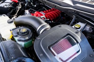 Ford F-150 Supercharger Kit - Roush - 705HP Red Edition - Red - `21-`26