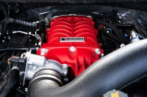 Ford F-150 Supercharger Kit - Roush - 705HP Red Edition - Red - `21-`26
