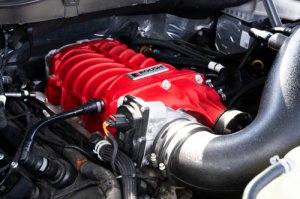 Ford F-150 Supercharger Kit - Roush - 705HP Red Edition - Red - `21-`26