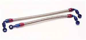 Acura Integra Fuel Hose Kit - Russell - Stainless Steel Braided Hoses and Anodized Aluminum Hose Ends - `94-`01