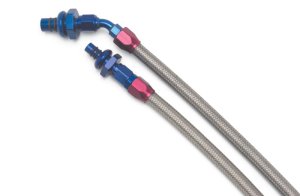 Pontiac GTO Fuel Hose Kit - Russell - Stainless Steel Braided Hoses - 2004