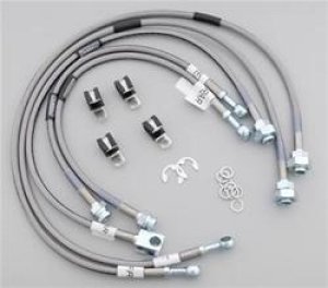 GMC Sierra Brake Line Kit - Russell - Stainless Steel Braided - `01-`06