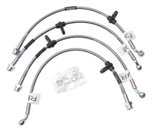 Honda Civic Coupe Si Brake Line Kit - Russell - `99-`02
