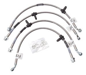 Honda Civic Coupe Si Brake Line Kit - Russell - `99-`02