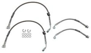 Mazda RX8 Brake Line Kit - Russell - Stainless Steel Braided Hose - `04-`11