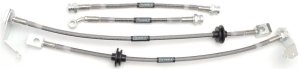 Pontiac GTO Brake Line Kit - Russell - Stainless Steel Braided Hose - `05-`06