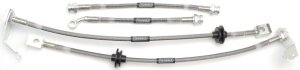 Pontiac GTO Brake Line Kit - Russell - Stainless Steel Braided Hose - `05-`06