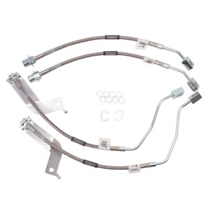 Ford Mustang Brake Line Kit - Russell - Stainless Steel Braided - `99-`04