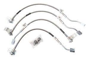 Dodge Neon SRT-4 Brake Line Kit - Russell - Stainless Steel Braided - `03-`05 Dodge Neon SRT-4 Brake Line Kit - Russell - Stainless Steel Braided - `03-`05
